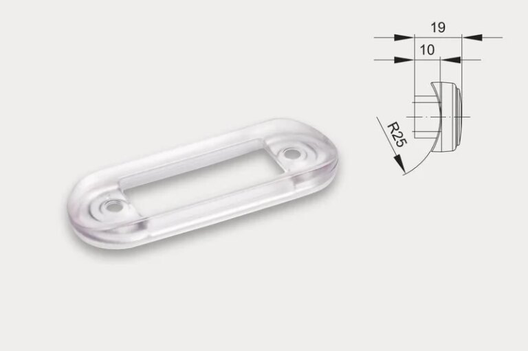 Montagebügel weiß | Positionsleuchte 200-serie für Lampenhalter | M10MS-200W