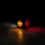 LED Begrenzungsleuchte rechts rot-weiß-amber 12-24v 60cm Kabel – Bild 4