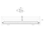 LED bar Fernlicht | 100 Watt | 5920 Lumen | 9-36v | LD1-10059 – Bild 9