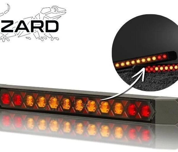 LED Rücklicht Slimline Universell 24V 50cm Kabel