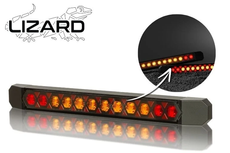 LED Rücklicht Slimline Universell 24V 50cm Kabel