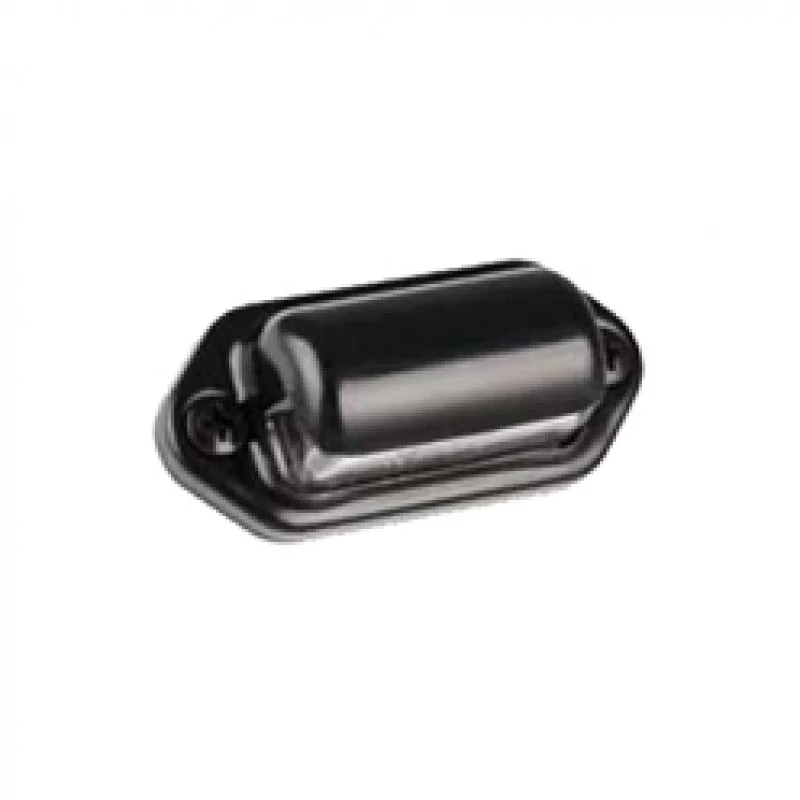 Einstiegsbeleuchtung weiße Lampe | schwarzes Gehäuse | 12-24v | 6434BWM