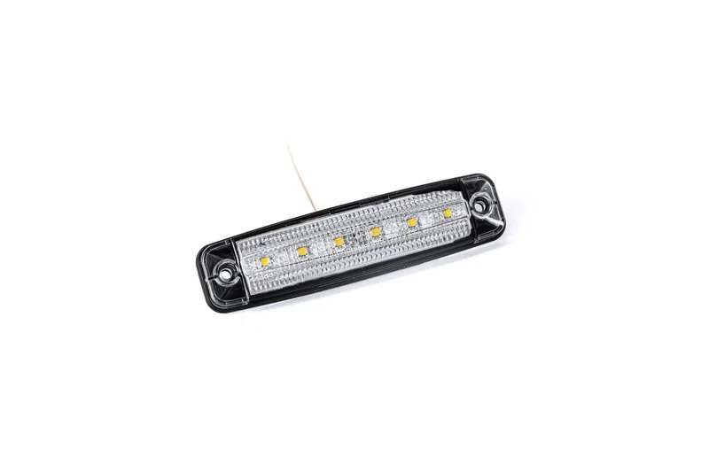 LED Markierungsleuchte weiß 12-24v 15cm Kabel
