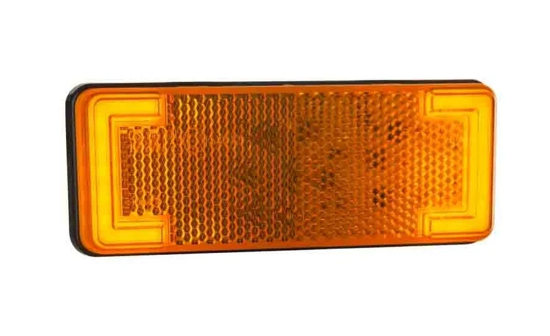 LED Umrissleuchte Neon amber | 12-24v | 50cm. Kabel | MV-3100A