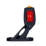 LED Begrenzungsleuchte links rot-weiß-amber 12-24v 50cm Kabel | MB-3631RWA