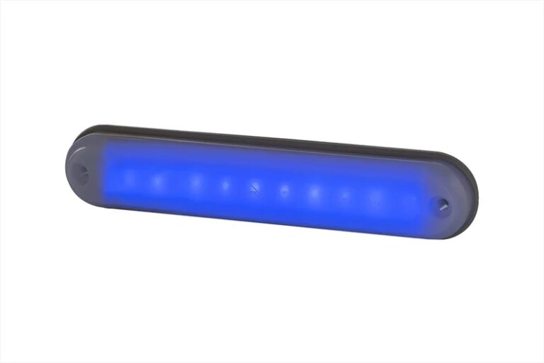 LED Innenleuchte kompakt - blau - 15lm - 12-24v | BG-1400B