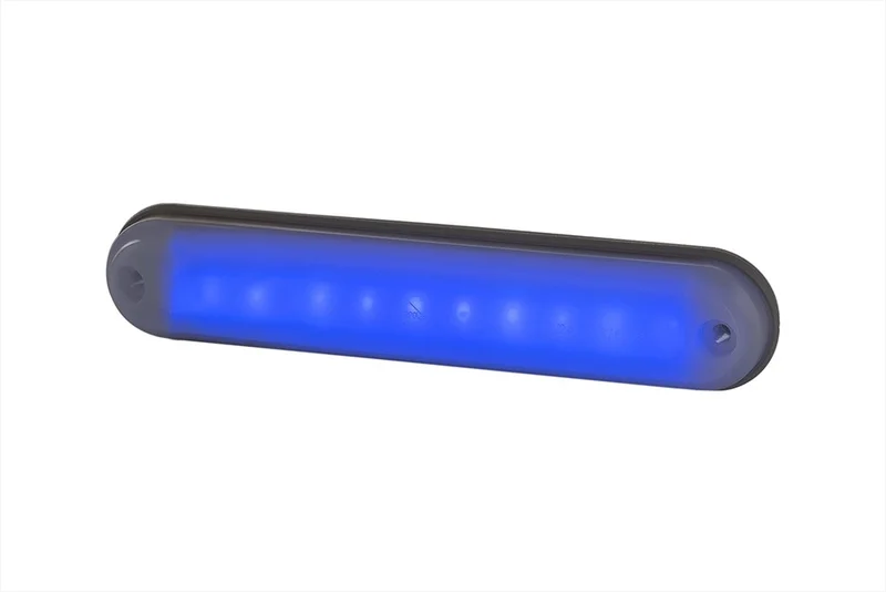 LED Innenleuchte kompakt - blau - 15lm - 12-24v | BG-1400B