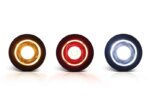 LED kompakte Einbau Positionsleuchte rot | 12-24v | MV-2600R – Bild 4