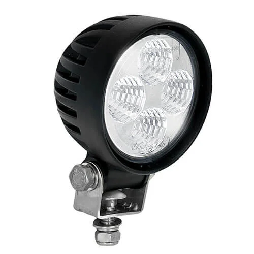 LED Arbeitsscheinwerfer | 12 Watt | 800 Lumen | 12-24v | Flutlichtstrahl schwarz | 8312BM