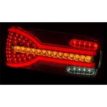 Rechts | LED Rücklicht dynamisches Blinklicht | 12-24v | 150cm. Kabel | V14C7-902 – Bild 5