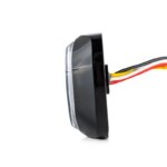 LED Blitzer R65 + Halo-Ring, gelb-rot 12-24v – Bild 7