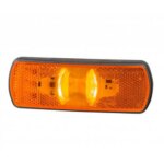 LED-Seitenmarkierer mit Blinklichtfunktion | 12-36v | 50cm. Kabel | M14ZK-300A – Bild 2