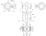 LED Schwedische Begrenzungsleuchte | kurzer Griff | mattierte Linse | 12-24v | MB-1020RW – Bild 7