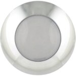 LED Innenbeleuchtung | Chrom | Milchglas | 12v | kaltweißes Licht | 7524 OPAQUE