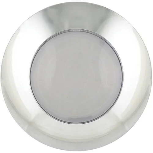 LED Innenbeleuchtung | Chrom | Milchglas | 12v | kaltweißes Licht | 7524 OPAQUE
