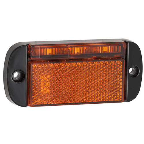 LED Umrissleuchte amber | 12-24v | 40cm Kabel | 44AME