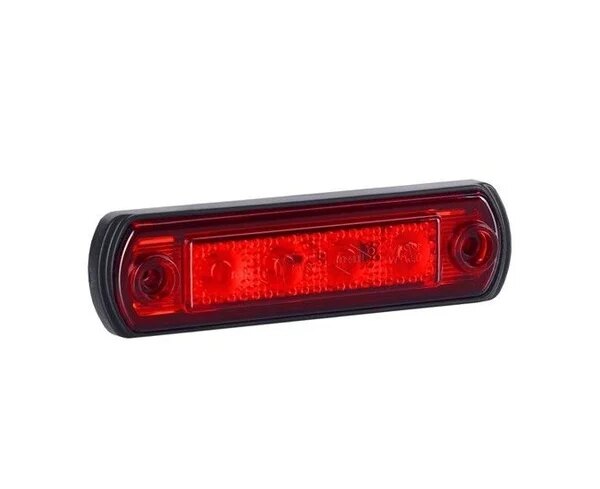 LED Positionsleuchte rot mit Bügel | 12-24v | 50cm. Kabel | MV-5250R