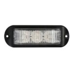 LED Blitzer 3 LEDs | weiß 180 Grad | 10-30v | LED3DVW180 – Bild 3