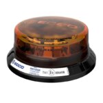 LED R65 Rundumleuchte 12-24v Gelb - CISPR25 - IP69K 3-Schraube | EB5102AA