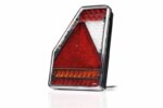 Links | LED Rücklicht | Modell Dreieck | 12v | 6-Funktionen | 6-PIN | VC-3301B6