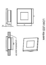 LED Innenbeleuchtung silber | 12-24v | warmweißes Licht | I10VW-100S – Bild 3