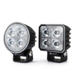 LED Arbeitsscheinwerfer quadratisch | 3800 Lumen | 40Watt | eingebauter Deutsch-Stecker | 9-36v | WF-4038V – Bild 7