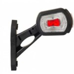 LED Begrenzungsleuchte rechts rot-weiß-amber 12-24v 50cm Kabel | MB-2732RWA