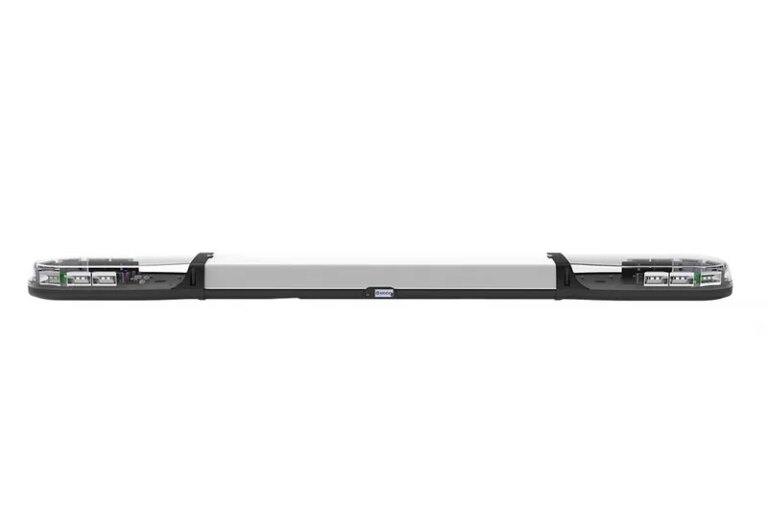 LED amber | 13 Serie | ECE-R65 amber | transparent | weißes Zentrum | 1500mm | 16 LE | 13-01016-E