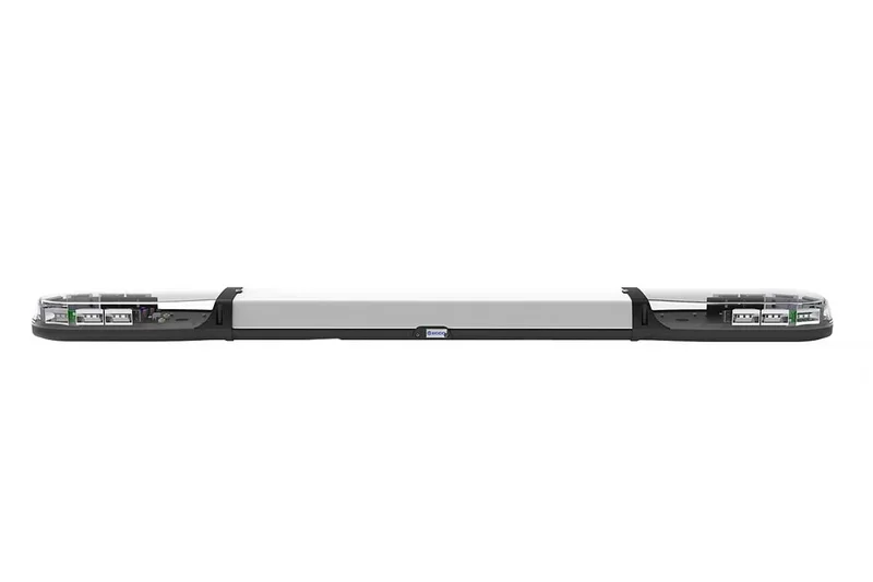 LED amber | 13 Serie | ECE-R65 amber | transparent | weißes Zentrum | 1500mm | 16 LE | 13-01016-E