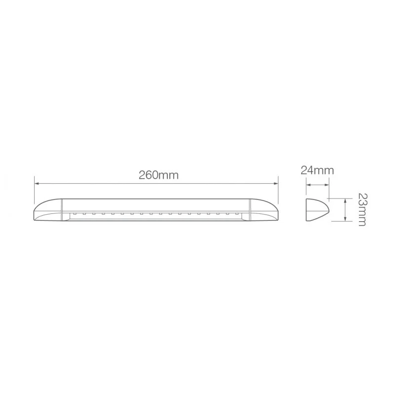 dd52439f-63df-47c2-9d5b-6466fd5d99c5-39976_2-1 LED Innenbeleuchtung | 26cm | schwarz | 12v | warmweißes Licht | 23260BLK-12 – Bild 2