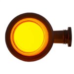 LED Begrenzungsleuchte amber | kurzer Griff | mattierte Linse | 12-24v | MB-1020A – Bild 3