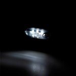 LED Positionsleuchte dunkel weiß 12-24v 50cm Kabel – Bild 2