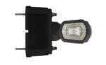LED Begrenzungsleuchte rechts rot-weiß-amber 12-24v 50cm Kabel | MBA-2701RWA – Bild 3