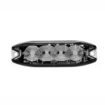LED Blitzer 4 LEDs | R65 | slimline | amber | 10-30v | S07F4100.1 – Bild 2