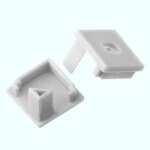 Endkappe | für BAC-ALU6 | mit Kabeldurchführung | BAC-ALU6-CAP-O