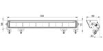 LED bar | Shadow 2 | amber-weiß | 9500 Lumen | 9-36v | LD3-10095 – Bild 9