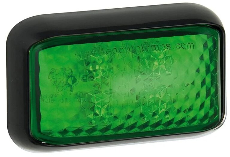 LED-Dekorationslicht | grün | 12-24v | 40cm. Kabel | 35GME