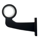 Rechts | LED Begrenzungsleuchte abgewinkelter Griff | mattierte Linse | 12-24v | MB-1022RW – Bild 4