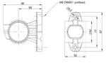 Links | LED Begrenzungsleuchte | kurzer Griff | 12-24v | 0,75mm². Stecker | M10BV-911RWA – Bild 5