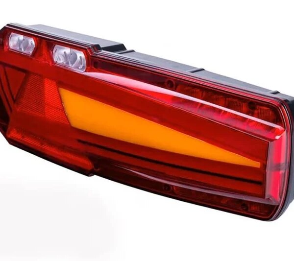 LED Anhänger Neon Anhängerleuchte rechts 12-24v 7-PIN AMP | VC-5002B7