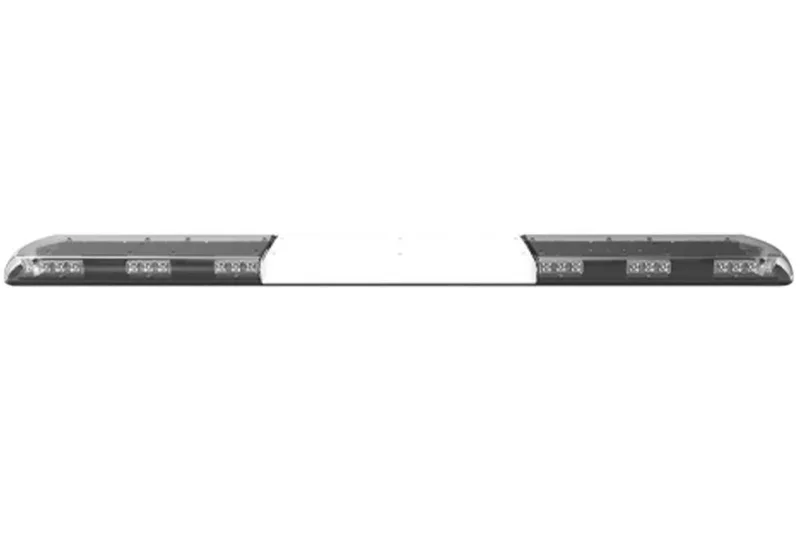 LED-Warnbalken amber | 12 Serien | ECE-R65 amber | weißes Zentrum | 1828mm | 12-30993-E