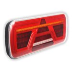 Rechts | LED Rücklicht | dynamisches Blinklicht | 12-24v | 200cm. Kabel | VC-2002 – Bild 3