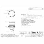 LED Rundumleuchte grün 24V Mini DIN ECCOLED – Bild 2