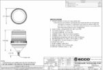 LED Rundumleuchte R65 amber | 12-24v | 1-Bolzen flexi ECCOLED | EB5015A – Bild 2