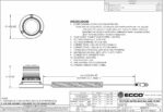 LED Rundumleuchte amber | 12-24v | Magnet ECCOLED | R65 | EB5017A – Bild 2