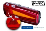 LED Anhänger Neon Anhängerleuchte links 12-24v 7-PIN AMP | VC-5001B7 – Bild 5