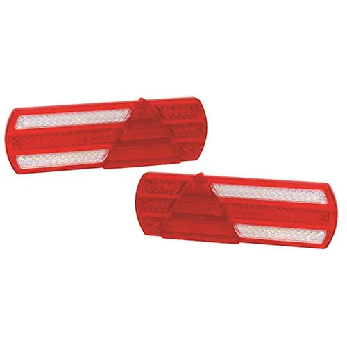 Slimline Anhänger Lampe | 12-24v |(EU390LR2) Doppelpack | EU390LR2
