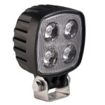 LED Arbeitsscheinwerfer | 12 Watt | 1000 Lumen | 10-80v | Flutlicht schwarz | 8112B80V