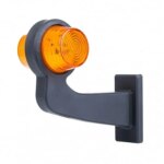 LED Begrenzungsleuchte amber | abgewinkelter Griff | klare Linse | 12-24v | MB-1013A – Bild 2