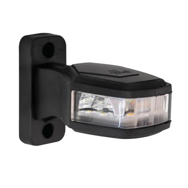 Links | LED Begrenzungsleuchte | 12-24v | 30cm. Kabel | rot-weiß-amber | 1009LE